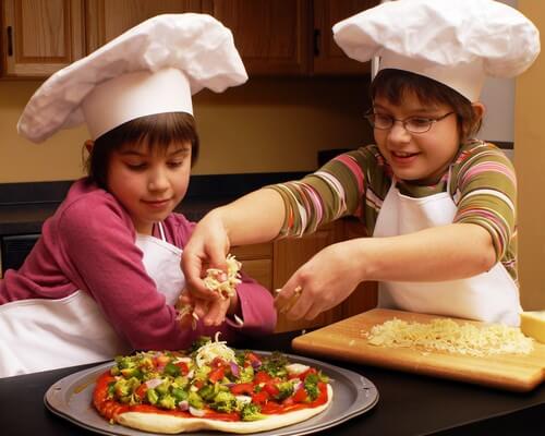 Пицца - мастер-класс для детей